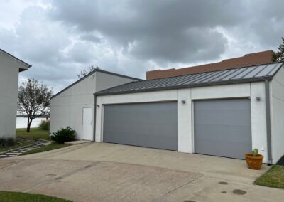 Modern raised panel door